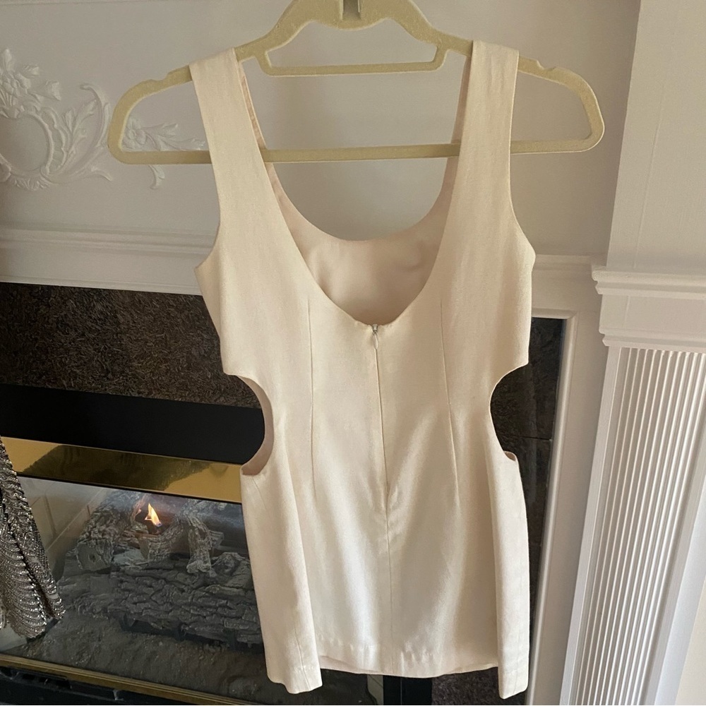 Bridal Party Dress | Linen Cutout - Picture 7 of 13